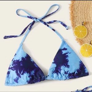 Shein tye dye bikini top!